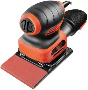 Плоскошлифовальная машина Black+Decker KA400-QS 220Вт