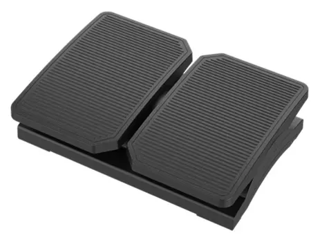 Подставка для ног Бюрократ Step черный (STEP (F6064))