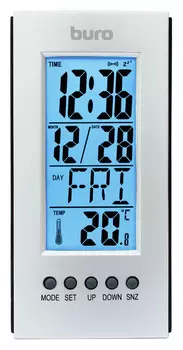 Погодная станция Buro BU-WSH101-LIGHT серебристый