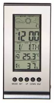 Погодная станция Buro H106AB серебристый