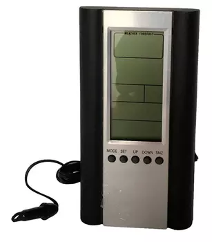 Погодная станция Buro H6308AB серебристый/черный