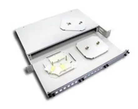 Полка оптическая Lanmaster LAN-FOB-RM-3H 19" выдвижная 1U порт.:18