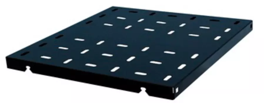 Полка стационарная C3 Solutions SSt450 B NT081949 1U нагр.:200кг. 19" 450мм черный (упак.:1шт)