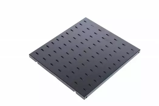 Полка стационарная ЦМО СВ-62-9005 0.5U нагр.:45кг. 19" 622мм черный (упак.:1шт)