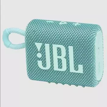 Портативная колонка JBL JBLGO3WHT Цвет белый 0.209 кг JBLSPEAKERGO3TEAL