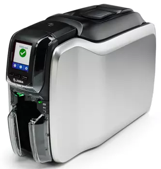 Принтер печати на картах Zebra Printer ZC300, Dual Sided, UK/EU Cords, USB &amp; Ethernet, Windows Driver (ZC32-000C000EM00)
