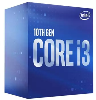 Процессор CPU Intel Core i3-10100F (3.6GHz/6MB/4 cores) LGA1200 BOX, TDP 65W, max 128Gb DDR4-2666, BX8070110100FSRH8U (BX8070110100F)