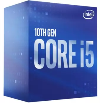 Процессоры CPU Intel Core i5-10400F (2.9GHz/12MB/6 cores) LGA1200 BOX, TDP 65W, max 128Gb DDR4-2666, BX8070110400FSRH79 (BX8070110400F)