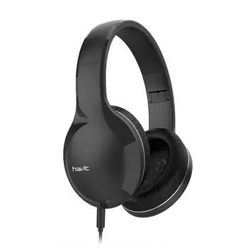 Проводные наушники Havit Wired headphone H100d Black