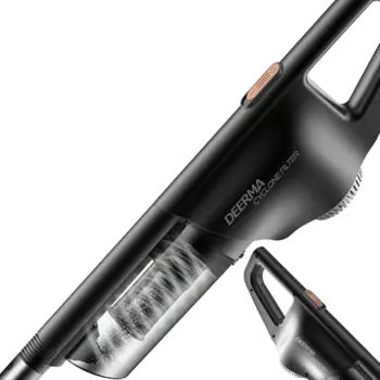 Пылесос ручной Deerma Stick Vacuum Cleaner DX600 600Вт черный