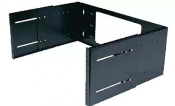 Рама настенная 19", выдвижная поворотная, 8U (LAN-RACK-WMER-8U)