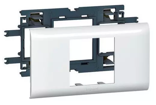 Рамка Legrand 010952 2xMosaic белый (упак.:1шт)