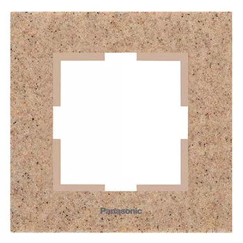 Рамка Panasonic Karre Plus WKTF08013CS-RU декоративная 1x камень песчаник (упак.:1шт)