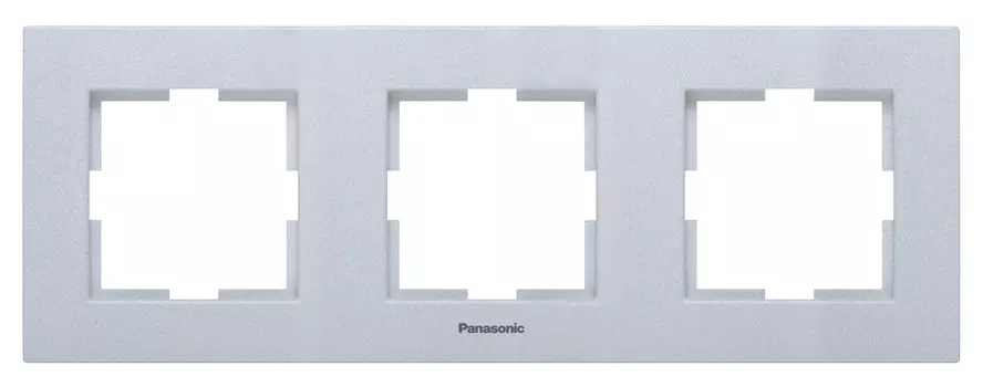 Рамка Panasonic Karre Plus WKTF08033AR-RU 3x горизонтальный монтаж металл бронза (упак.:1шт)