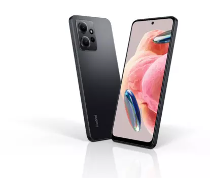 Redmi Note 12 Onyx Gray(23021RAA2Y), 16,9 cm (6.67") 1080 x 2400, 2.2GHz+1.8GHz, 8 Core, 4 GB, 128 GB, 50 МП + 8 МП + 2 МП/13Mpix, 2 Sim, 2G, 3G, LTE, BT v5.0, WiFi 802.11 a/b/g/n/ac, NFC, GPS / A-GPS, ГЛОНАСС, Galileo, Beidou, Type-C, 5000 mAh, Android 1