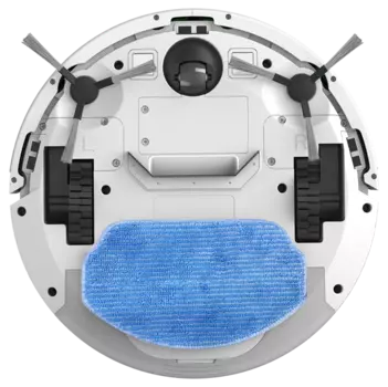 Робот-пылесос irbis bean 0121, 2600 мач, 28 вт, белый. Robot vacuum IRBIS Bean 0121, 2600 mAh, 28W, white. Incl.: charging stat, power adapter, remote, AAA batt. 2, nozzle &amp; cloth for wet, water tank, dust collector, brushes 2, fitler 4, cleaning brush (I