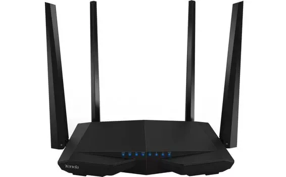Роутер беспроводной Tenda AC6 AC1200 10/100BASE-TX черный