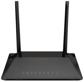 Роутер D-Link DSL-224/R1A, VDSL2/ADSL2+ Annex A Wireless N300 Router.1 RJ-11 DSL port, 4 10/100Base-TX LAN ports, 802.11b/g/n compatible, 802.11n up to 300Mbps with internal 2 dBi antennas, VDSL2 standards: (DSL-224/R1A)