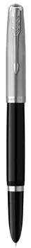 Ручка перьев. Parker 51 Core (CW2123491) Black CT F сталь нержавеющая подар.кор.