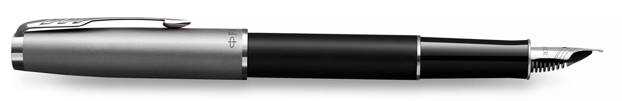 Ручка перьевая Parker Sonnet F546 (2146864) Black CT F перо сталь нержавеющая подар.кор.