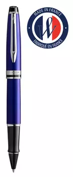 Ручка роллер Waterman Expert 3 (2093458) Blue CT F черные чернила подар.кор.