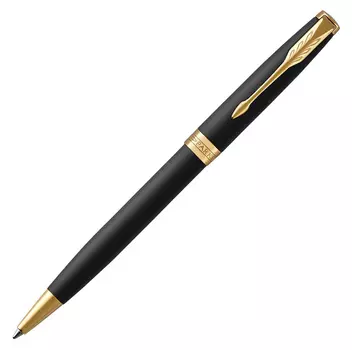 Ручка шариков. Parker Sonnet Core K528 (CW1931519) Matte Black GT M черн. черн. подар.кор.