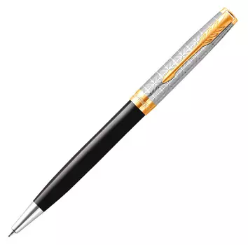 Ручка шариков. Parker Sonnet Premium K537 (CW2119787) Metal Black GT M черн. черн. подар.кор.