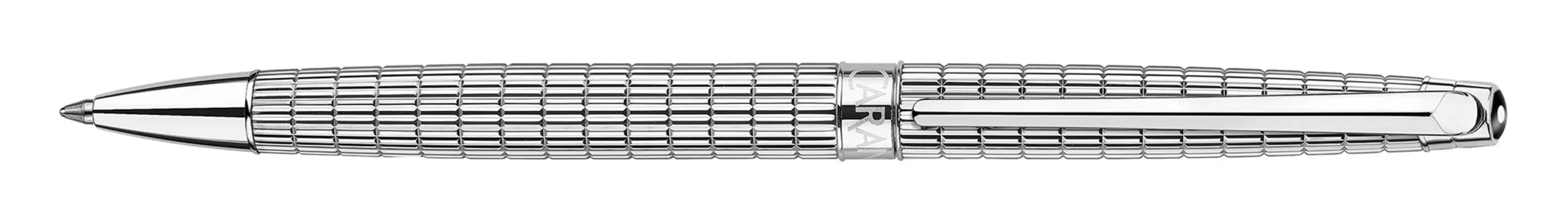 Ручка шариковая Carandache Leman Slim Lights (4781.386) черные чернила подар.кор.