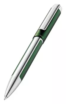 Ручка шариковая Pelikan Elegance Pura K40 (PL817431) зеленый/серебристый подар.кор.