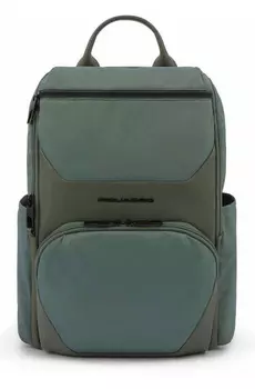 Рюкзак Piquadro Gio CA6012S124/VE зеленый полиэстер/кожа