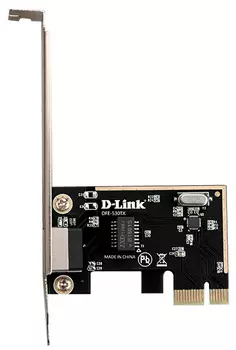 Сетевая карта D-Link DFE-530TX/20/E1A, PCI-Express Network Adapter with 1 10/100Base-TX RJ-45 port.20pcs in package, Wake-On-LAN, 802.3x Flow Control, Microsoft Windows 10 32/64 bits, Microsoft Windows 8/8.1 32/6 (DFE-530TX/20/E1A)