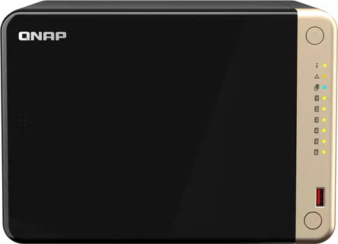 Сетевое хранилище без дисков QNAP TS-664-8G