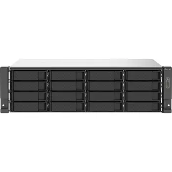 Сетевое хранилище NAS Qnap TS-1673AU-RP-16G 16-bay стоечный Ryzen V1500B