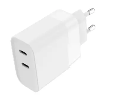 Сетевое зарядное устройство Accesstyle Agate 40W2C White