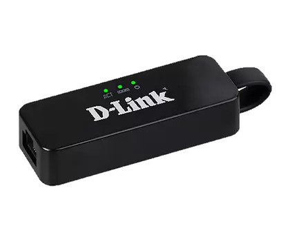 Сетевой адаптер D-Link DUB-E100/E1A, USB 2.0 Network Adapter with 1 10/100Base-TX port.1 USB type A (male) port, 1 x 10/100 Base-TX port, support MAC OS X 10.6 to 10.14, Windows 7/8/10, Linux, support USB 1.0/ 1.1/2 (DUB-E100/E1A)