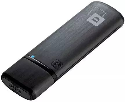 Сетевой адаптер WiFi D-Link DWA-182/RU/E1A USB 3.0 (ант.внутр.) 1ант.