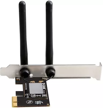 Сетевой адаптер WiFi D-Link DWA-548 N300 PCI Express (ант.внеш.несъем.) 2ант.