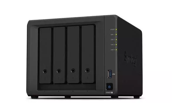 СХД настольное исполнение 4BAY NO HDD DS920+ SYNOLOGY