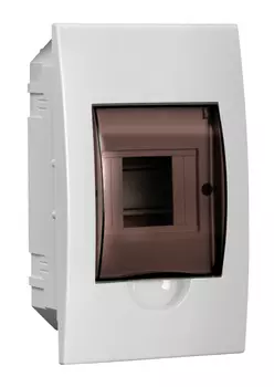 Щит распределительный IEK MKP12-V-04-40-20 ЩРВ-П-4 для установки модульных устройств встраиваемый 136мм 87мм 222мм 660B 4мод. пластик IP41 белый (упак.:1шт)