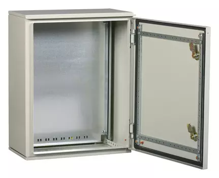 Щит распределительный IEK YKM40-02-65 GARANT ЩМП-2-0 навесной/напольный 400мм 220мм 500мм металл IP65 серый (упак.:1шт)