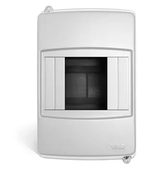 Щит распределительный Panasonic 90914003-RU навесной 72.5мм 142мм 52мм 380B 63A 3мод. пластик IP40 белый (упак.:1шт)