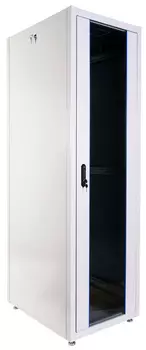 Шкаф коммутационный ЦМО (ШТК-Э-42.6.8-33АА) напольный 42U 600x800мм пер.дв.металл металл 2 бок.пан. 710кг серый 715мм 87кг