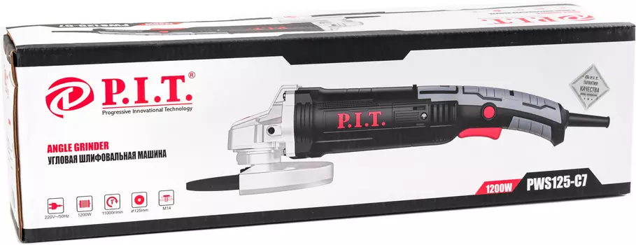 Шлифмашина угловая P.I.T. Мастер d=125мм