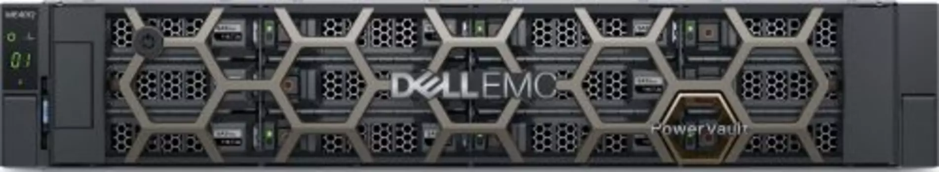 Система хранения данных DELL PowerVault ME4012 12LFF(3,5") 2U/ 8xSFP+ Converged FC16 or 10GbE iSCSI/ Dual Controller/ w/o Tranceivers/ noHDD/ Bezel/ Rails/ 2x580W/ 3YPSNBD (ME4012-SFP-3YPS-t)
