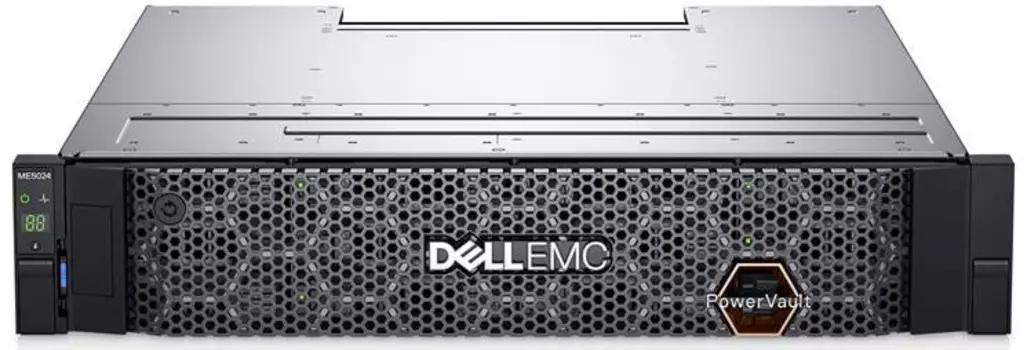 Система хранения данных Dell PowerVault ME5012 12LFF(3,5") 2U/ 8 port SAS Dual Controller/ 2xmini SAS cable 12G 2m/ noHDD/Bezel/Rails/2x580W/1YWARR (ME5012-SAS-01t)