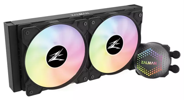 Система водяного охлаждения Zalman CPU Liquid Cooler 240mm, BK (ALPHA 24 Black)