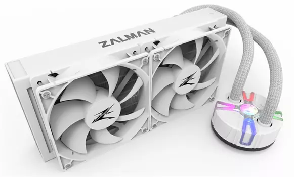 Система водяного охлаждения Zalman CPU Liquid Cooler 240mm, White (Reserator5 Z24 White)