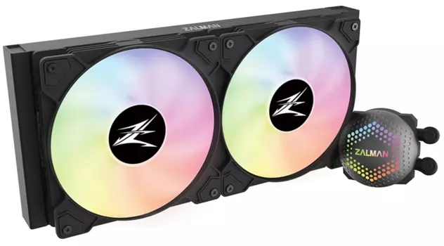 Система водяного охлаждения Zalman CPU Liquid Cooler 280mm, BK (ALPHA 28 Black)