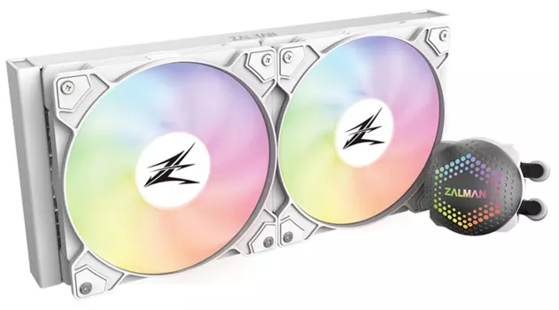 Система водяного охлаждения Zalman CPU Liquid Cooler 280mm, WH (ALPHA 28 White)