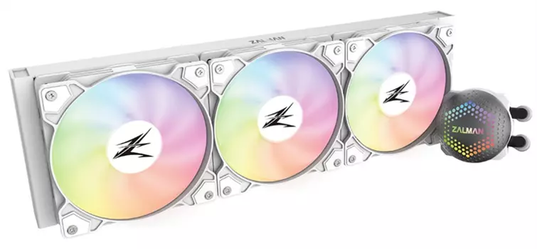 Система водяного охлаждения Zalman CPU Liquid Cooler 360mm, WH (ALPHA 36 White)